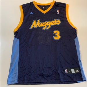 Allen Iverson Denver Nuggets NBA Jersey Size Large